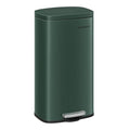 SONGMICS Trash Can with Lid, 8 Gallon Garbage Can, Stainless Steel Small Waste by SONGMICSbySONGMICSHOME
