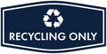 Fancy Recycling Only Sign by SignsByLITA