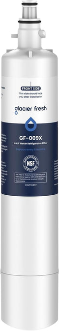 GLACIER FRESH Replacement for RPWFE, RPWF Refrigerator Water Filter, Compatible by GLACIERFRESH
