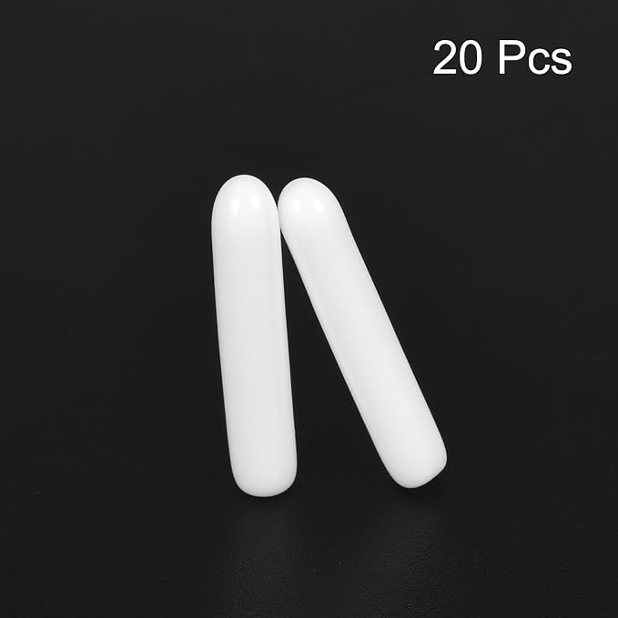 uxcell 20pcs Rubber End Caps 1.5mm ID Vinyl Round End Cap Cover Screw Thread - Image 2