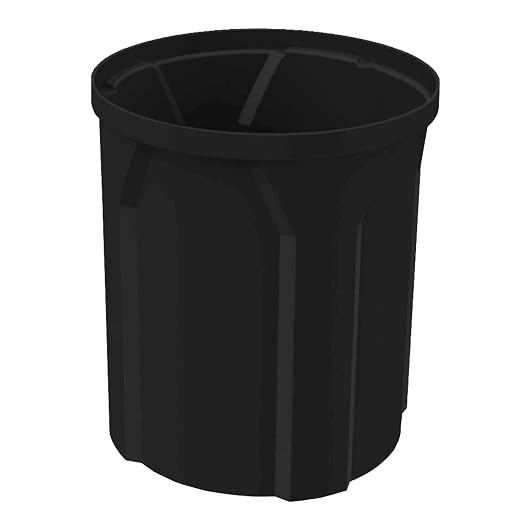 42 Gallon Circle 100% Recycled Plastic Heavy Duty Indoor or Outdoor Commercial - Image 6
