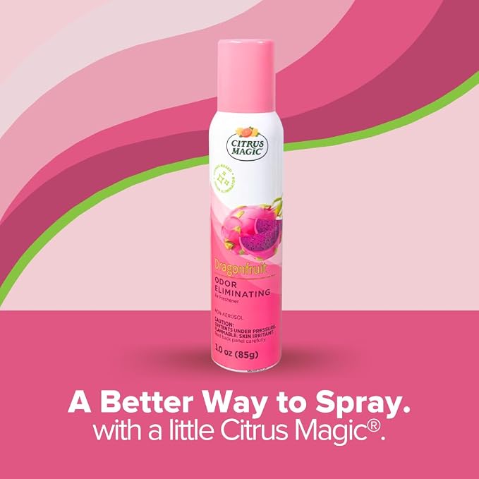 Citrus Magic Odor Eliminating Air Freshener Spray, Dragonfruit - Image 4