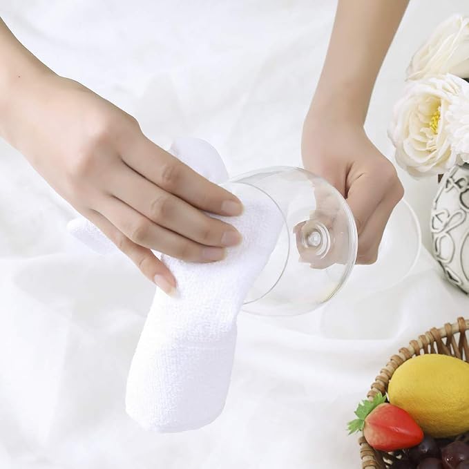 Glynniss Dishcloths Kitchen Highly Absorbent Dish Rags 100% Cotton Dish Cloths - Image 6
