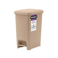 Superio Slim Step On Trash Can, Under Desk by Superio