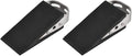 JQK Heavy Duty Door Stopper Rubber Wedge, 304 Stainless Steel Security Door by Homeimprovement