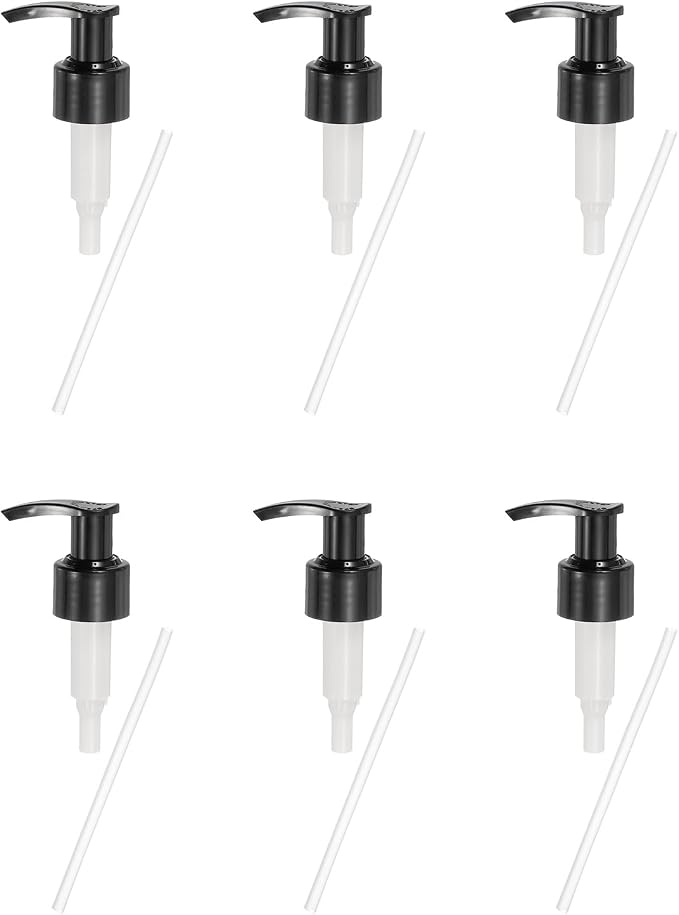 uxcell 6 Pcs Soap Dispenser Pump Heads Soap Dispensers Top Pumps Replacement by uxcell