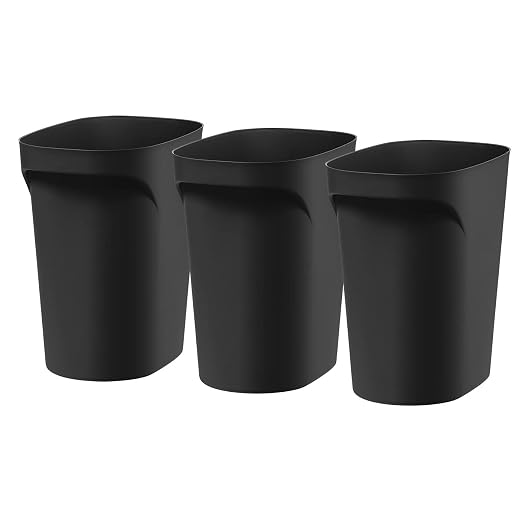 IRIS USA Small Trash Can Wastebasket - Image 10