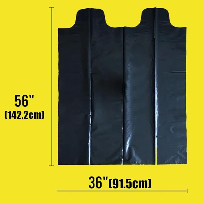 Contractor Heavy Duty Trash Bags 55 Gallon | 26 Count | 2 MIL | 36" X 56" | - Image 3