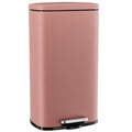 Arlopu 8/13.2 Gallon Step Trash Can, Stainless Steel Garbage Bin, Soft-Close by Arlopu