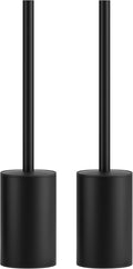 FORIOUS Toilet Brush and Holder Set, 304 Stainless Steel Heavy Duty Base and by FORIOUS