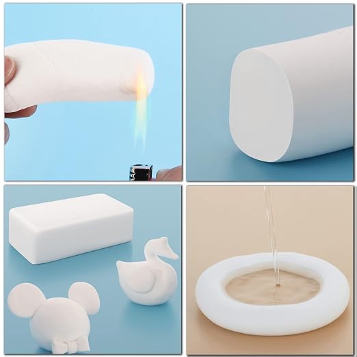 Waterproof Duct Seal Repair Sealing Clay 4 Pack White Moldable Silicone Putty - Image 5