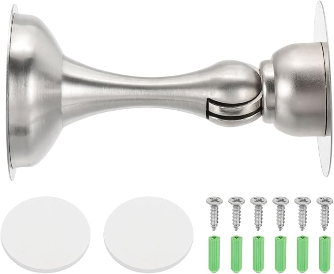 MECCANIXITY Magnetic Door Stoppers Stainless Steel Door Stops, Wall Floor by MECCANIXITY