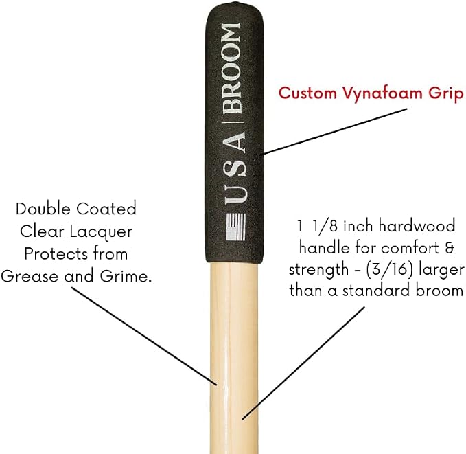 4 Pack Bundle- 24" Soft Sweep Indoor Push Broom - Image 4