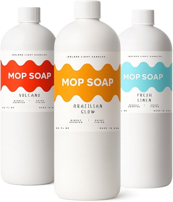 Mop Soap – Highly Scented Luxury Floor Cleaner Concentrate – Volcano Scent - Image 7