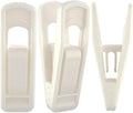 Hanger Clips Perfect for Velvet Hangers, Strong Plastic Clips Pant Skirt Hanger by TOFIIGREM