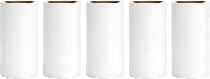 4 inch Lint Roller Refills for Evercare PetLovers Muji IKEA Bastis 4 inch by MINGRACE