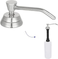 Heavy Duty Brass Countertop Liquid Soap Dispenser, Commercial Grade Top Fill by Stardrix