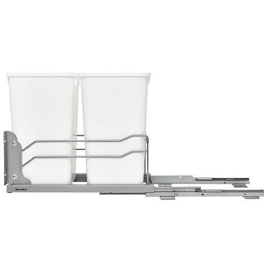 Rev-A-Shelf Double Pull-Out Trash Can - Image 8