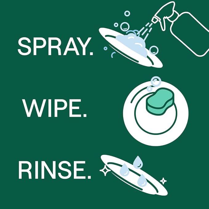 Seventh Generation Foaming Dish Spray, 3X Grease Fighters, Free & Clear - Image 5