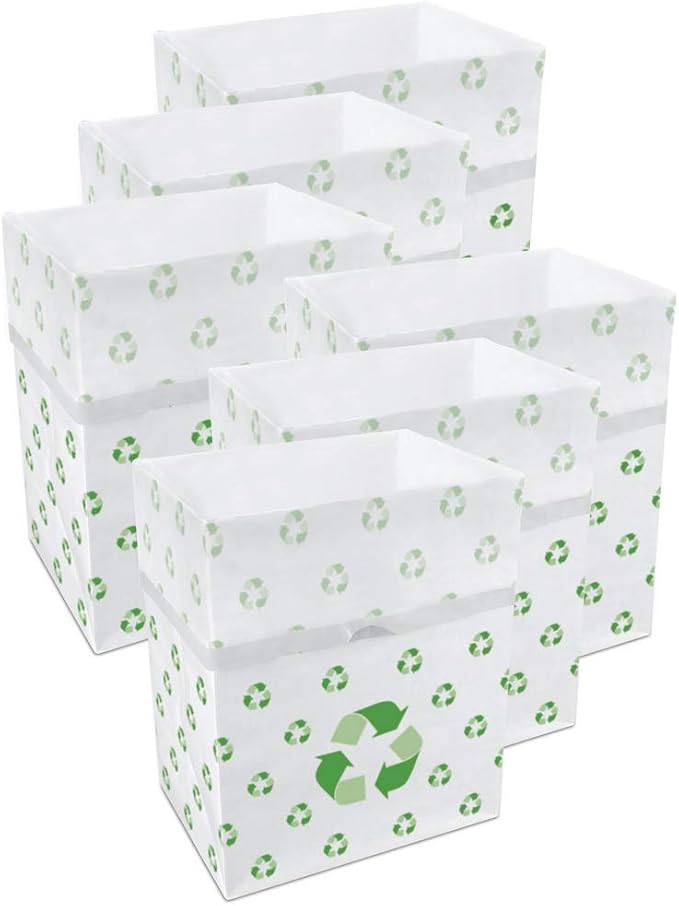 13 Gallon Disposable Pop-Up Trash Cans by CleanCubes