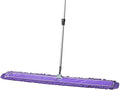 48 Inch Purple Commercial Dust Mop & Floor Sweeper by TidyTools
