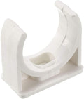 BVO 100 Pcs U-Shaped PVC Water 25mm Pipe Clamps, Suitable by Unknown