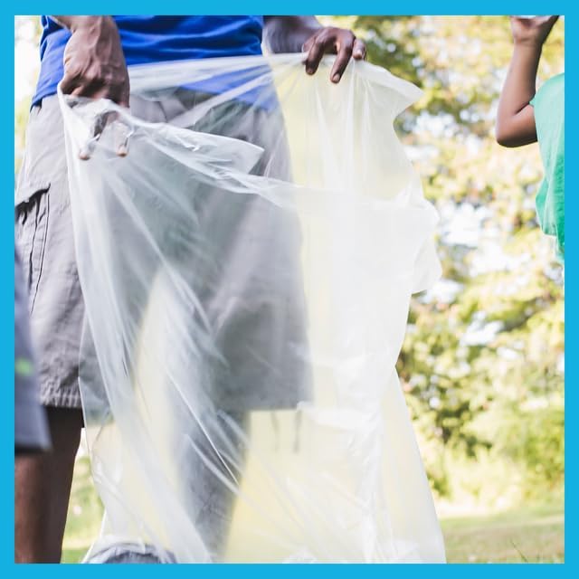 40-45 Gallon Trash Bags, 1.1 Mil Thickness, 45 Gallon Trash Bags Heavy Duty - Image 6