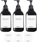 3 Pack of Shampoo and Conditioner Bottles by Gails+Willing
