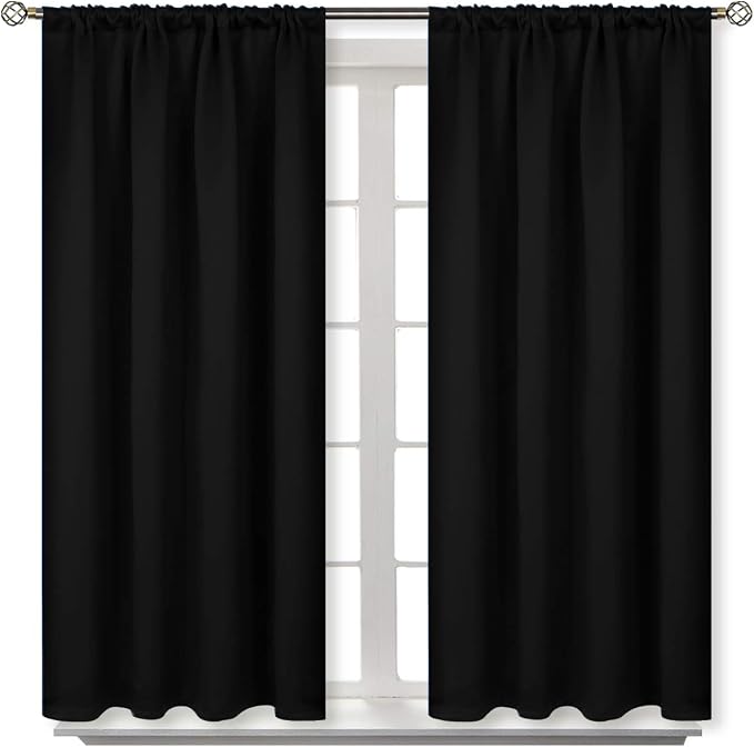 BGment Rod Pocket Blackout Curtains by BGment