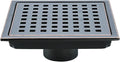 RANDOM Oil Rubbed Bronze Shower Drain Square 6 Inch Shower Floor Drain Grate & by RANDOM