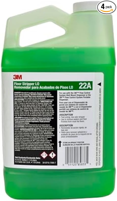 3M™ Floor Stripper LO Concentrate 22A, 0.5 Gallon by 3MIndustrial