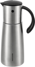 Vucchini Oil Dispenser Bottle Stainless Steel-Auto Flip Kitchen Oil and Vinegar by Vucchini