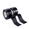 Self Fusing Silicone Tape 2 Rolls 1 in x 10' Black Waterproof Rescue Tape by Unknown
