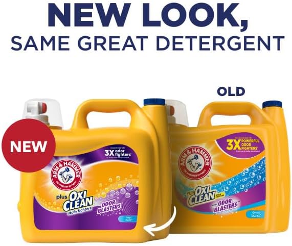 Arm & Hammer Plus OxiClean Odor Blasters Fresh Burst, 160 Loads Liquid Laundry - Image 13