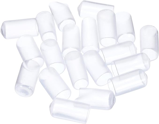 uxcell 20pcs Rubber End Caps 10mm ID Vinyl PVC Round Tube Bolt Cap Cover Screw - Image 4