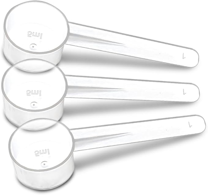 3 Measuring Spoons Set with Short Handle by ExistingBeauty