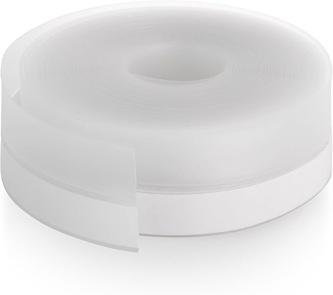 Silicone Weather Stripping Door Seal Strip, 16.4 Feet Self Adhesive Sealing by Vivikivi