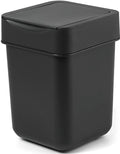 carrotez Mini Trash Can, Coffee Bar, Countertop, 2 Liter/ 0.5 Gallon, Mini by Carrotez