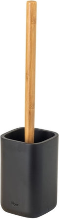 Vigar Zense Toilet Brush and Holder Set, Toilet Bowl Brush by VIGAR