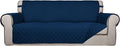 PureFit Reversible Quilted Sofa Cover, Water Resistant Slipcover Furniture by PureFit