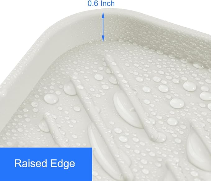 Sponge Holder with Drain Spout, Silicone Sponge Tray - Image 4