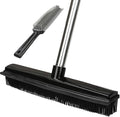 Rubber Broom and Pet Hair Removal Brush Set by GLOYY