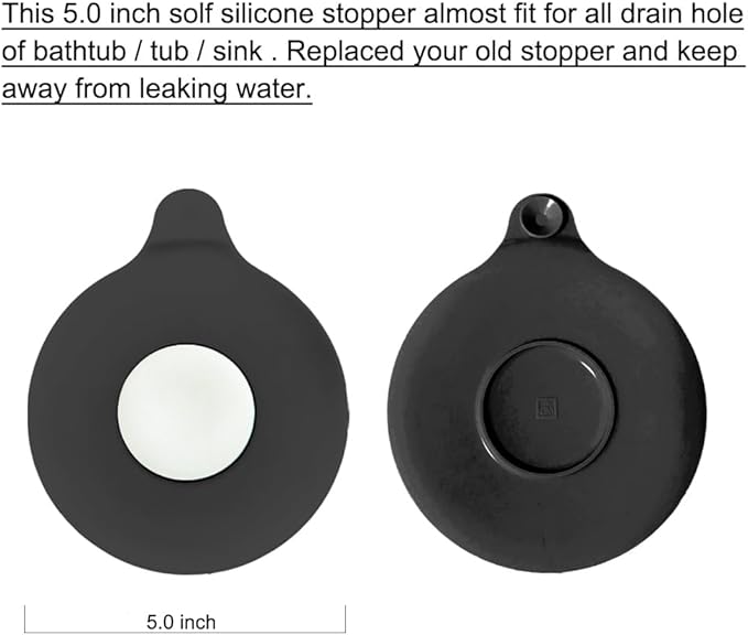 Bathroom Sink Stopper, Tub Stopper, Bathtub Drain Stopper, Bath Tub Plug - Image 2