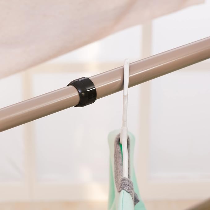 Clothes Drying Rack, Adjustable and Foldable Laundry Rack, Space Saving Hanger - Image 6