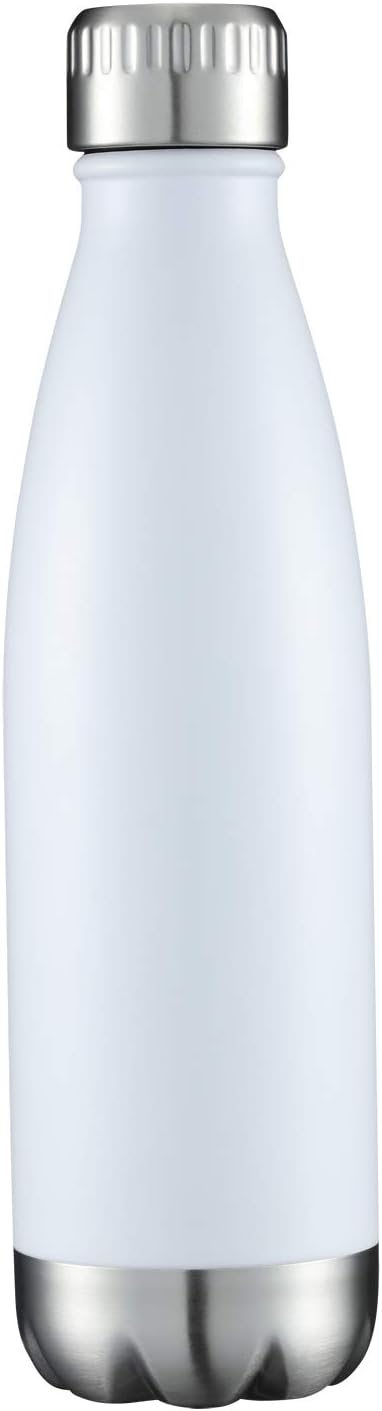 HASLE OUTFITTERS 17oz Stainless Steel Water Bottles, Vacuum Insulated Water by HASLEOUTFITTERS