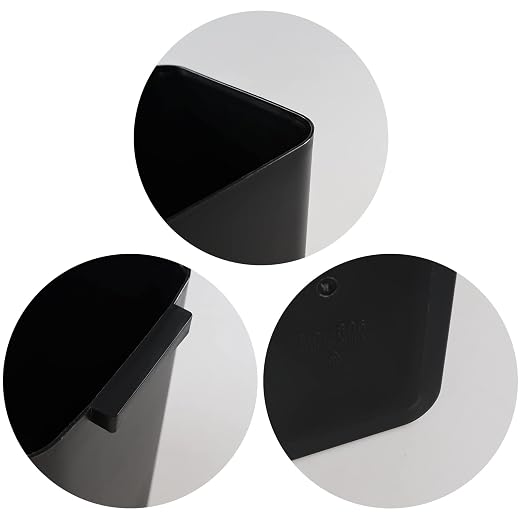 Gainhope 3-Pack 4.5 Gallon Plastic Small Trash Can Wastebasket, Living Room - Image 3