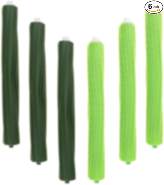 6-Pack Rubber Brushes for iRobot Roomba S9/S9+/S9+ – Replacement Vacuum Roller by XHEEPEAN