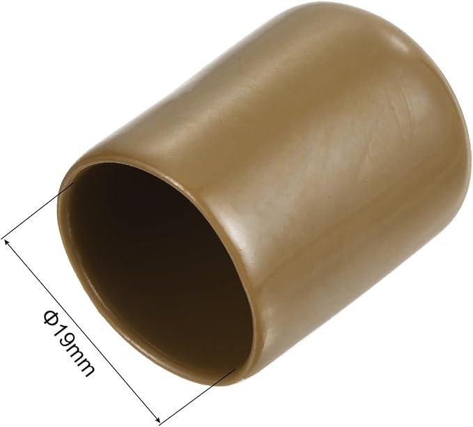 uxcell 20pcs Rubber End Caps 19mm ID Vinyl PVC Round Tube Bolt Cap Cover Screw - Image 3