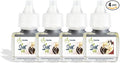 Scent Fill Vanilla Plug in Air Freshener, 4 Scented Oil Refills by ScentFill