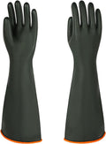 Heavy Latex Chemical Resistant Gloves by GOLVESHELPYOUIMPROVELIFE